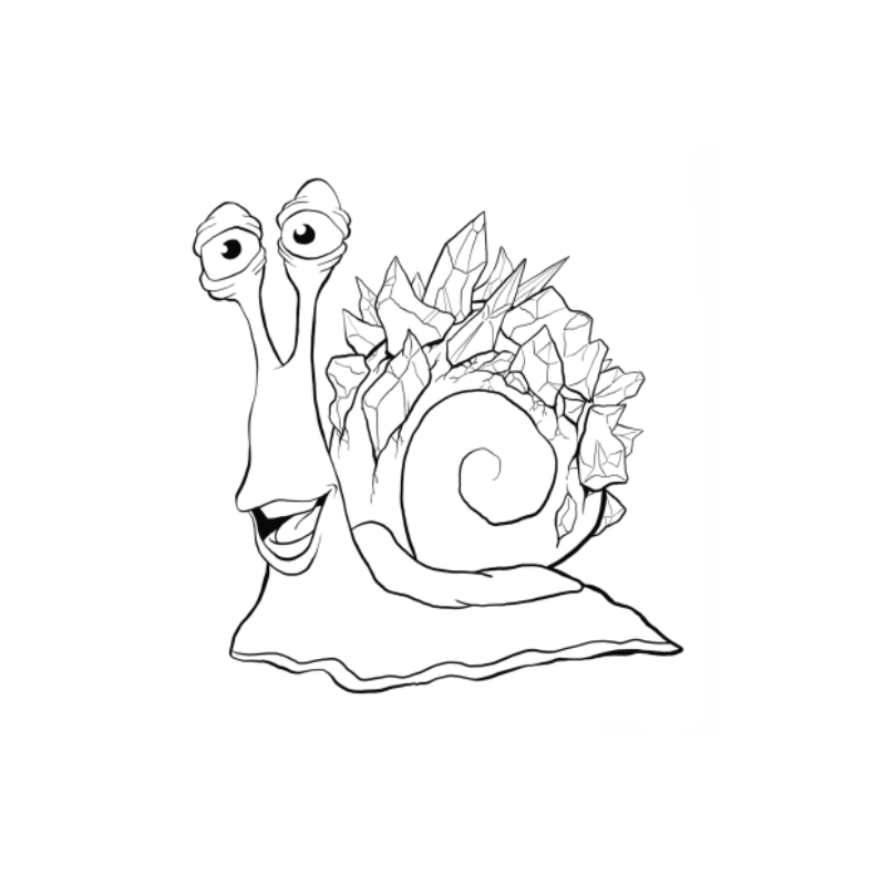 ROXBOX Colouring: Gemmy the snail