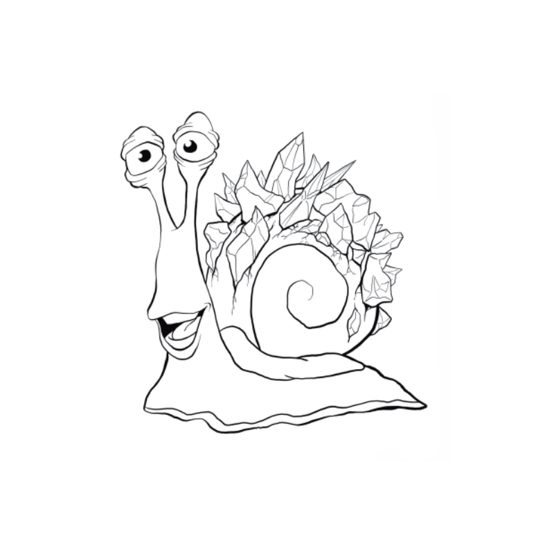 ROX BOX Colouring: Gemmy the snail