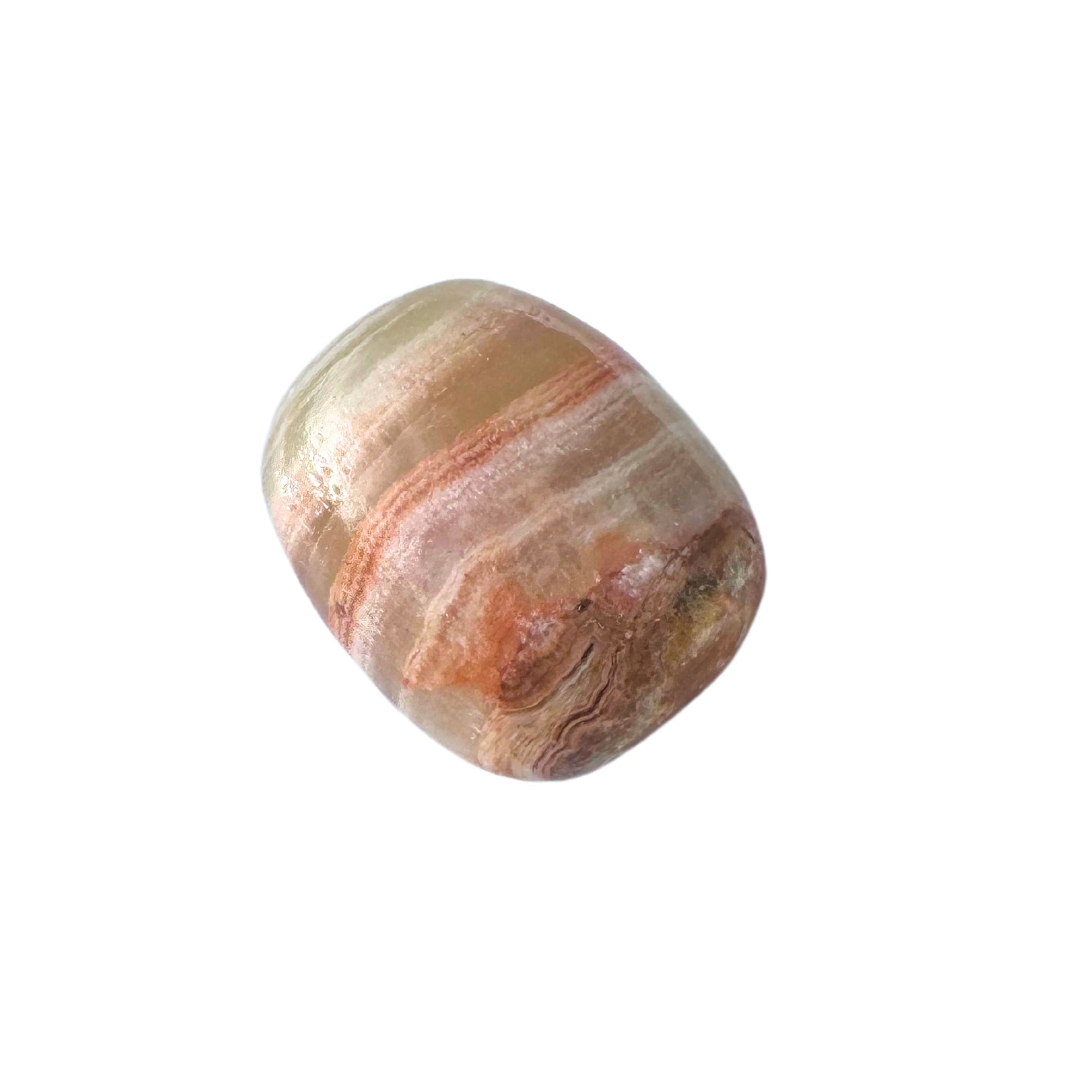 Banded Calcite Tumble